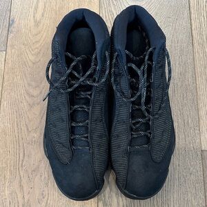 Jordan Black High-Top Athletic Shoes